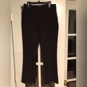 Draper James Black Cropped Slack Trousers Size 2